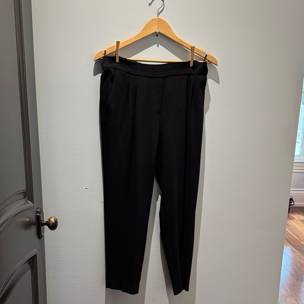 Aritzia Babaton Classic Black Trousers